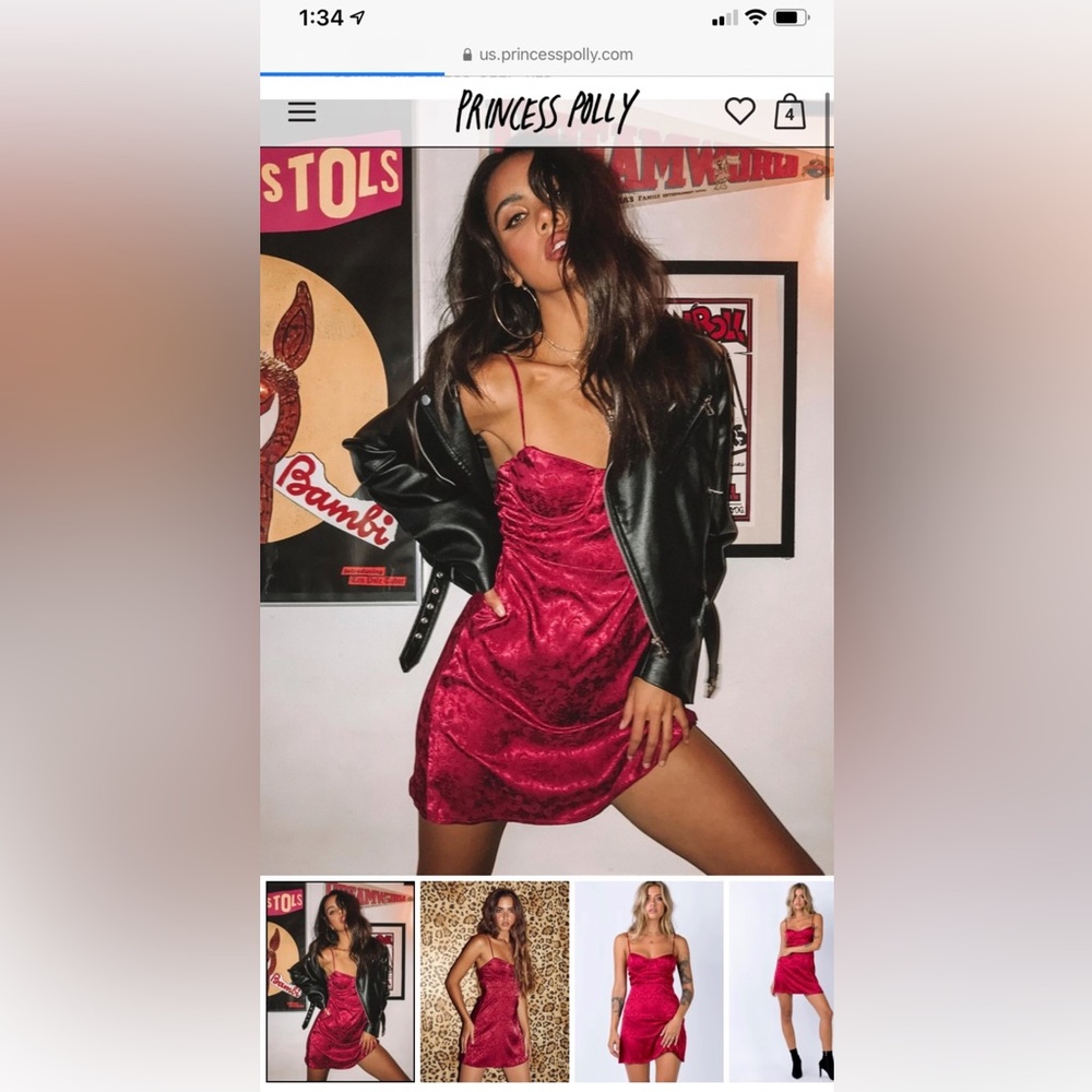 Princess Polly Red mini dress